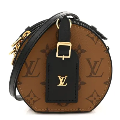 Louis Vuitton Boîte Chapeau BB Reverse Monogram Canvas Gold Hardware