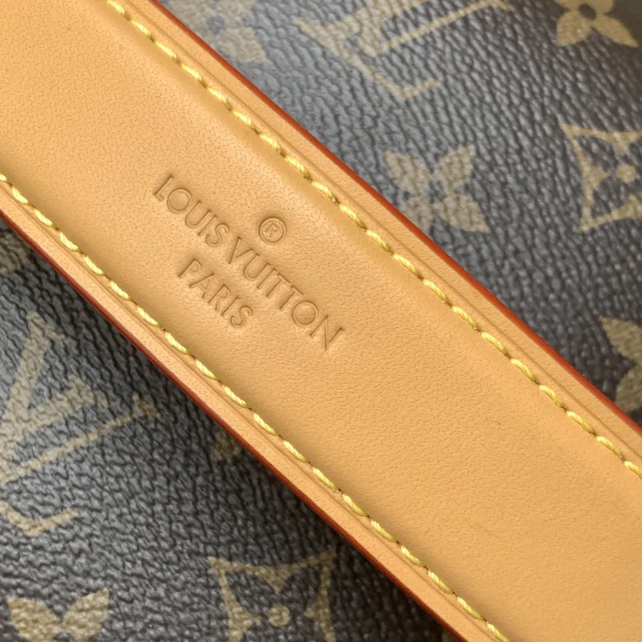 Louis Vuitton Side Trunk MM Monogram Canvas Brown/Grey Gold Hardware