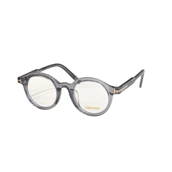 Tom Ford round frame glasses red/grey/black/blue/leopard/tawny/transparent/green leopard color Size 45口22-145 - Image 2