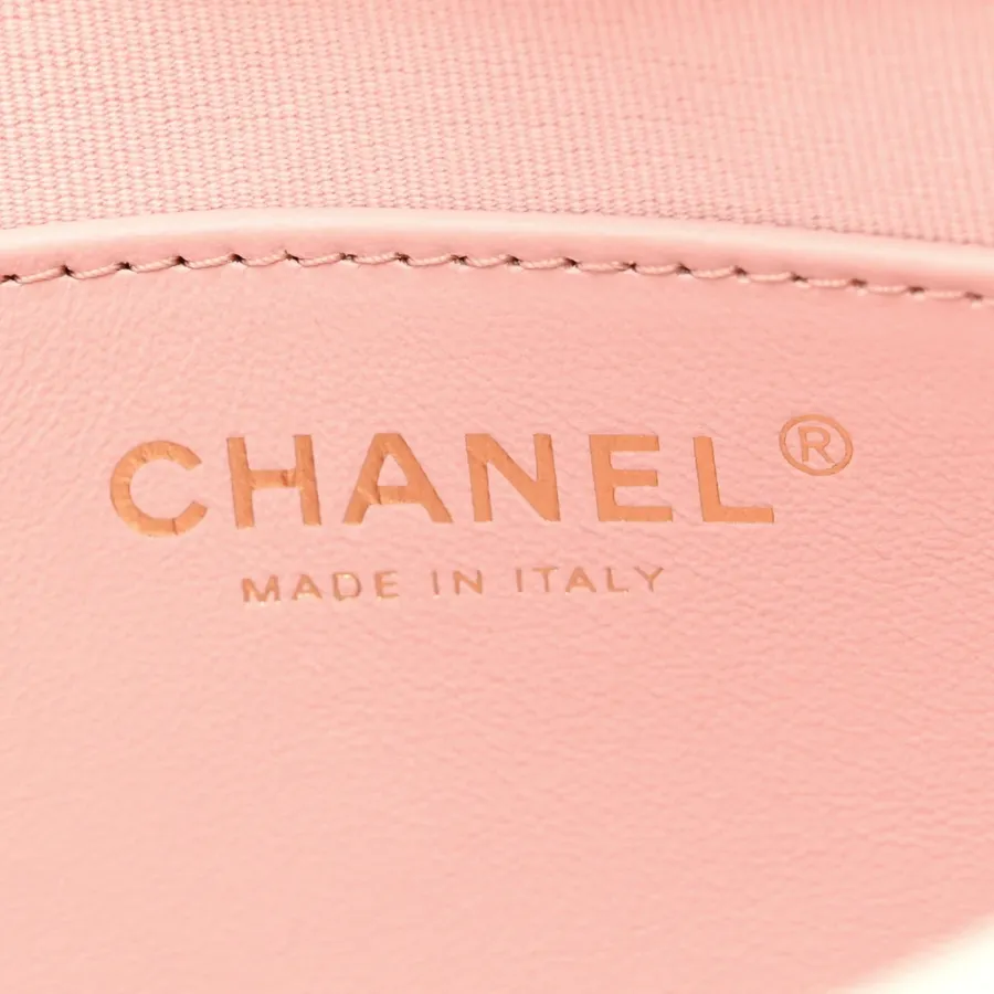 Grade Chanel 19 Pink Quilted Aged Calfskin Bag