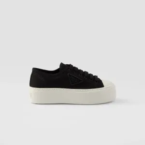 PRADA Black lace-up sneakers