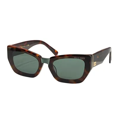 Miu Miu glasses black white/black orange/leopard brown/leopard green/red/milky white color Size 52口24-140