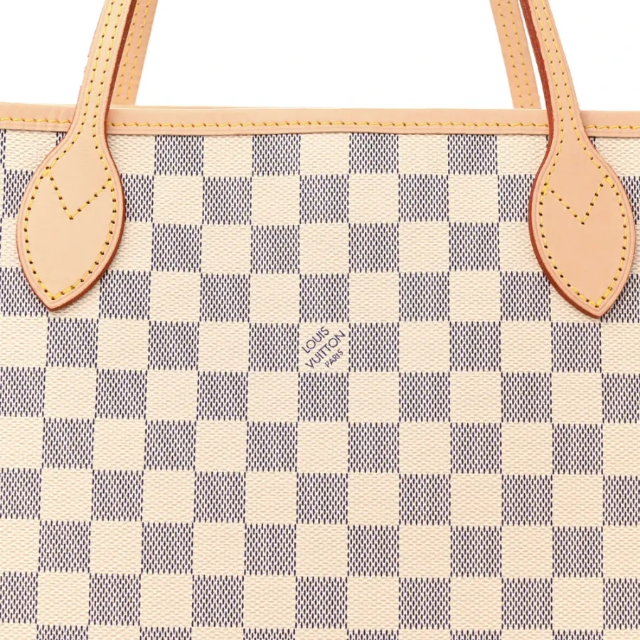 Louis Vuitton Neo Neverfull MM Damier Azur Canvas Beige Interior