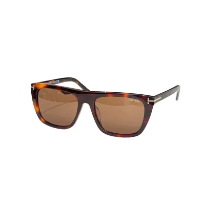 Tom Ford square frame glasses black/green/blue/grey/leopard brown/leopard rust color Size 56口18-145
