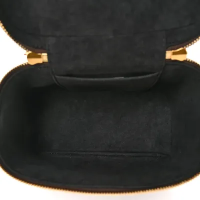 Louis Vuitton Vanity PM Reverse Monogram Canvas Gold Hardware