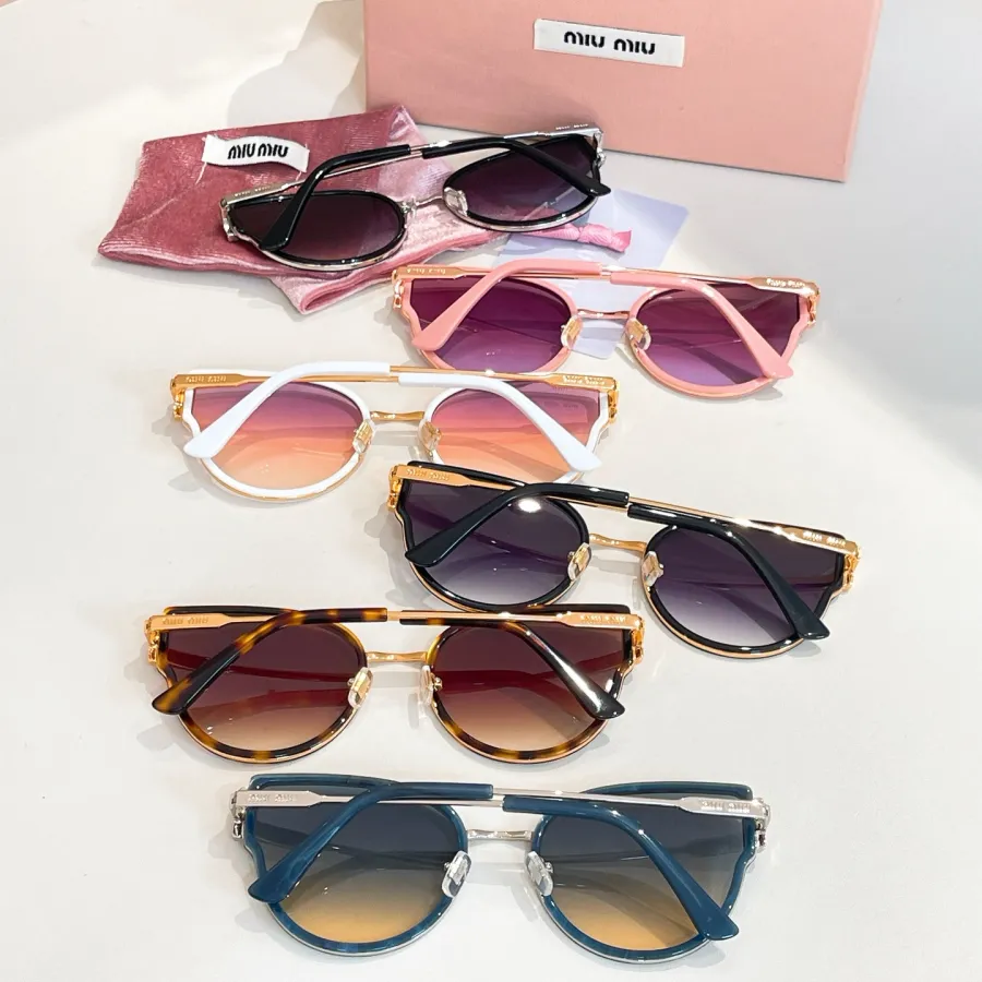Miu Miu Butterfly glasses purple silver/purple gold/leopard/teal/pink/white color Size 56口21-145