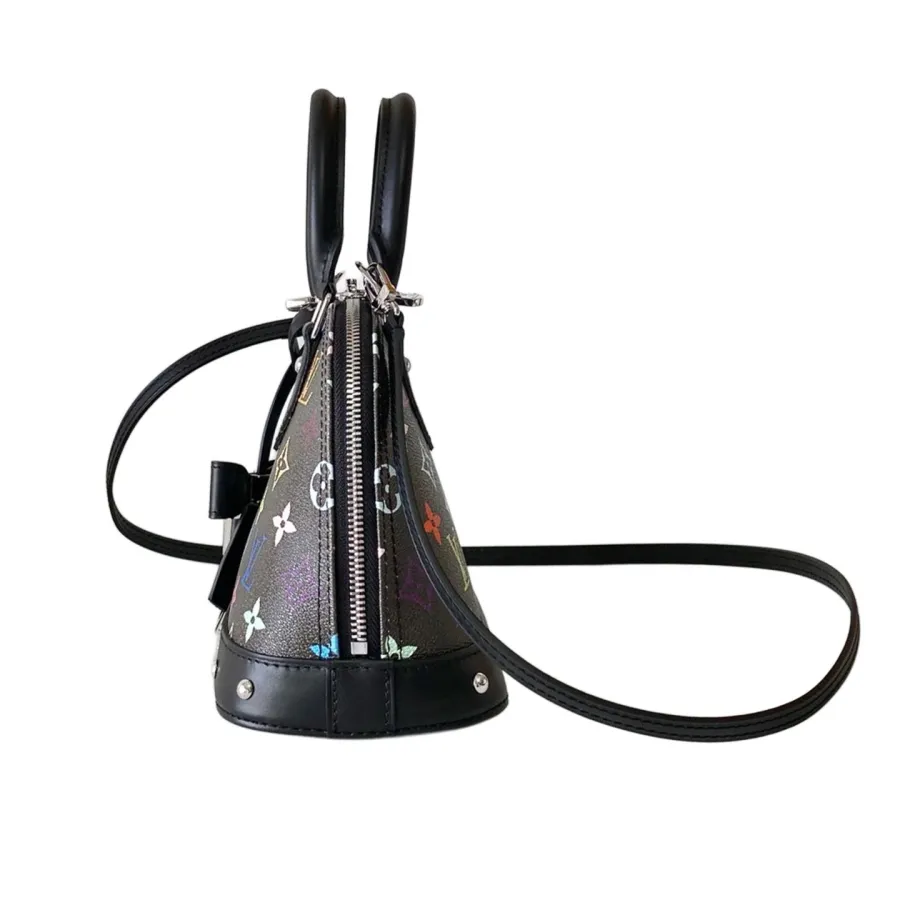 Louis Vuitton x Murakami Takashi Alma BB Multicolor Black Silver Hardware