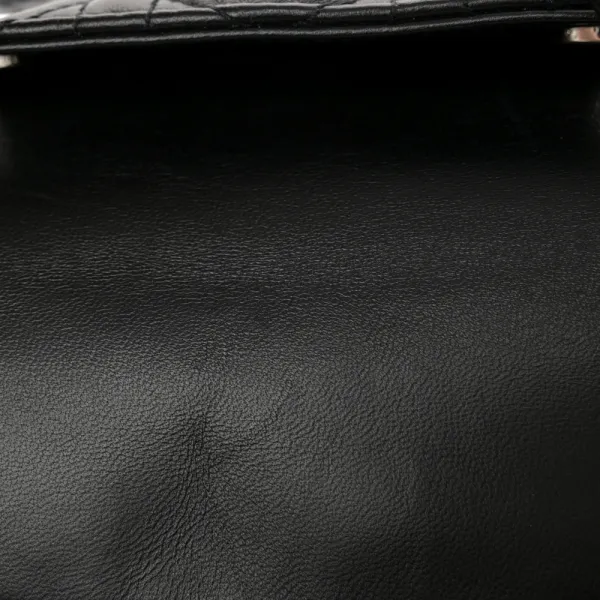 Dior Mini Lady Dior Black Cannage Lambskin Leather Light Gold Hardware - Image 10