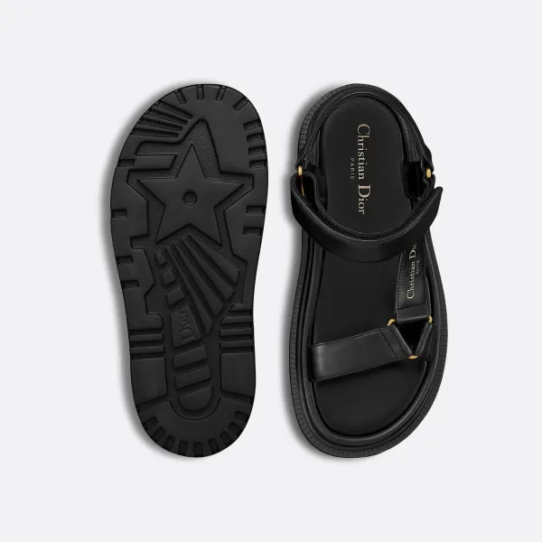 Dior black thick bottom Sandal - Image 4