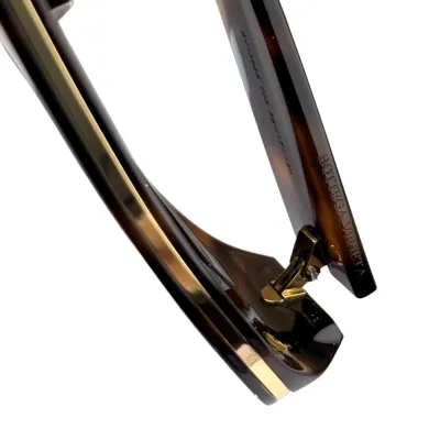 Bottega Veneta Pilot glasses leopard/black gold/black silver/matte black/green black/transparent black/tawny color Size 58口17-130