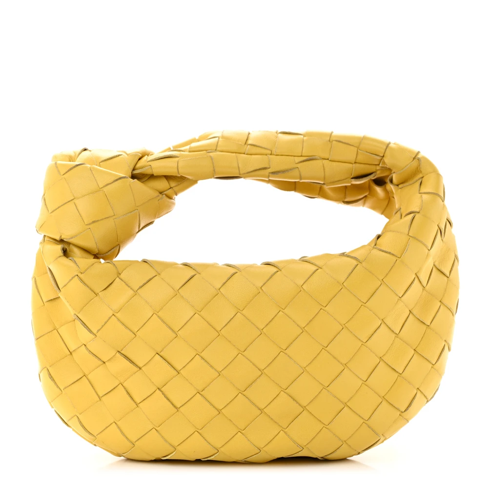 Bottega Veneta Mini Intrecciato Jodie Buttercup Nappa Leather