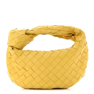 Bottega Veneta Mini Intrecciato Jodie Buttercup Nappa Leather