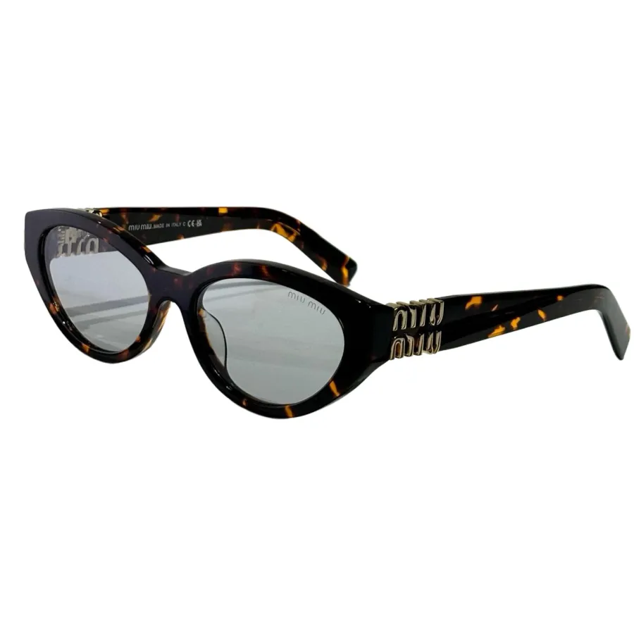 Miu Miu Cat Eye glasses leopard/leopard brown/black/tawny/black brown/ivory color Size 55-18-140