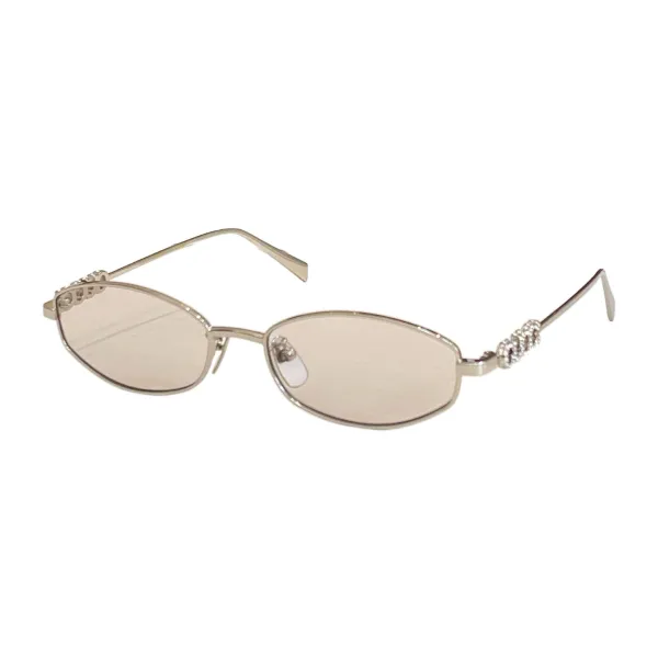 Gucci Oval glasses black silver/silver/rose gold/black gold/coral/brown/brown guccissima/red guccissima color Size 58口18-145 - Image 2