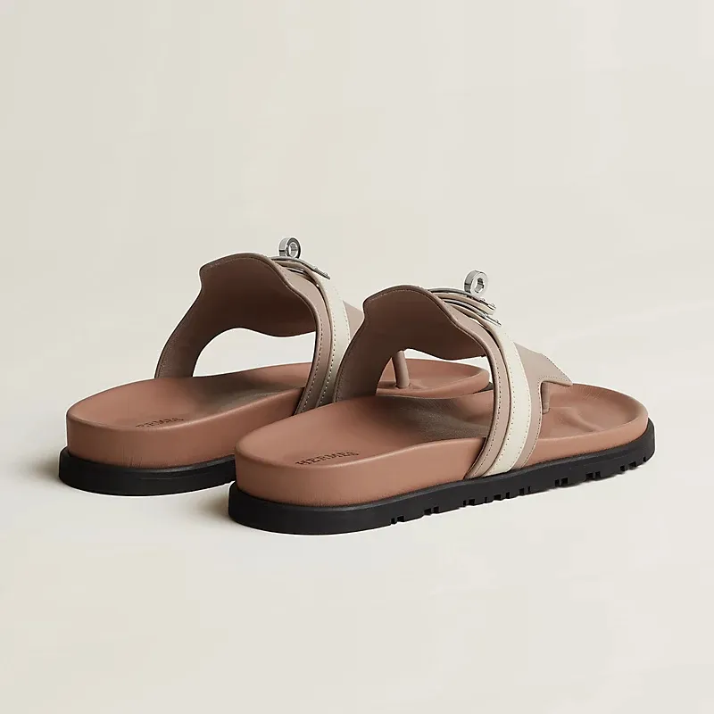 HERMES Empire pink Slippers