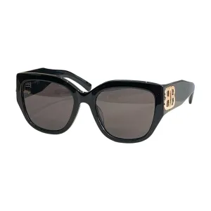 Balenciaga glasses black gold/white/black silver/black/leopard color Size 55口19-135