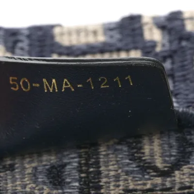 Dior Medium Book Tote Blue Multicolor Oblique Canvas