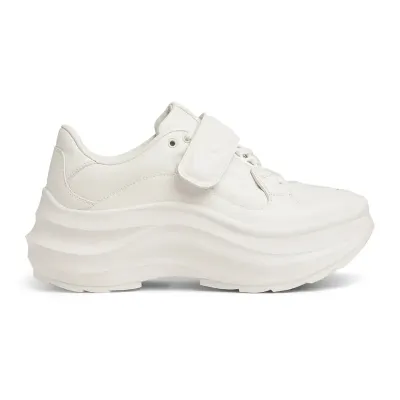 Gucci Ladies' wedge sports shoes white Sneakers