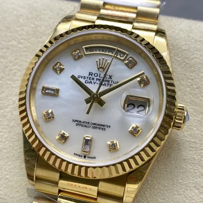 ROLEX-DAY DATE-REF.M128238-36MM（With Diamond ）