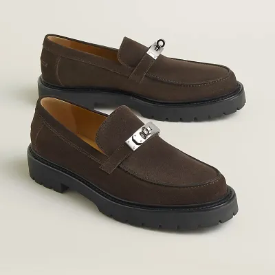 HERMES Icone  Loafers