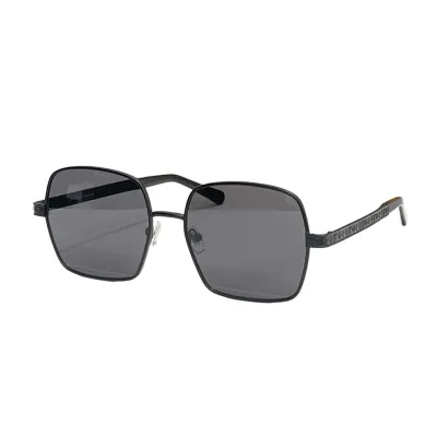 Louis Vuitton square frame glasses brown/grey silver/black/black gold/purple monogram/brown monogram color Size 56口19-145