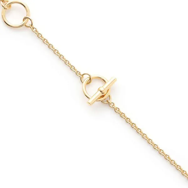 HERMES Mini Maillon Necklace - Image 4