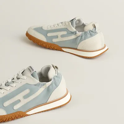 HERMES Jet Sneakers Blue Sports Shoes