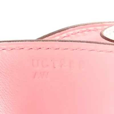 Hermès Constance 18 Rose Sakura Chèvre Mysore Leather Silver Hardware