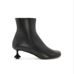 LOEWE Black leather Toy ankle boots
