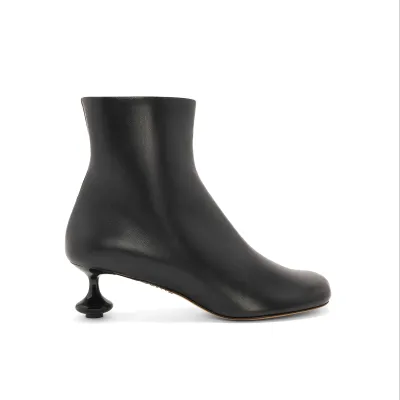 LOEWE Black leather Toy ankle boots