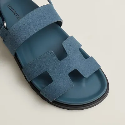 HERMES Genius Blue Sandal