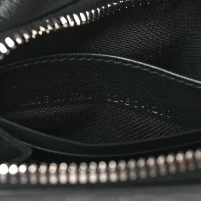 Dior Small Messenger Black Multicolor Galaxy Perforated Oblique Calfskin Leather Silver Hardware