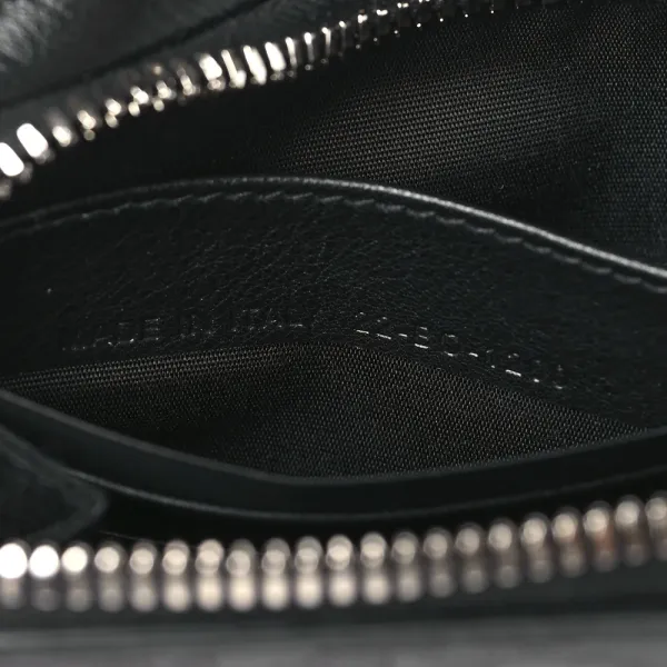 Dior Small Messenger Black Multicolor Galaxy Perforated Oblique Calfskin Leather Silver Hardware - Image 10