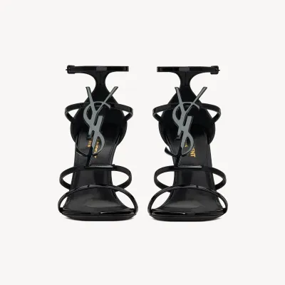Yves Saint Laurent Patent leather High heels  sandals