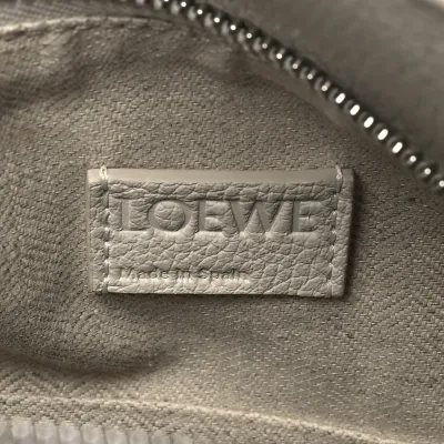 Loewe Puzzle Bag Small Soft White Soft Grained Calfskin Leather