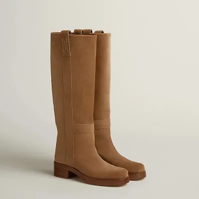 HERMES Horse Brown  boots