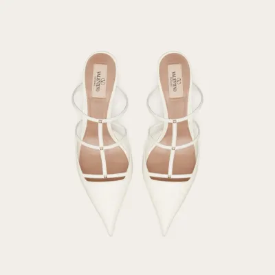 VALENTINO Calf leather heels (6cm high heel)