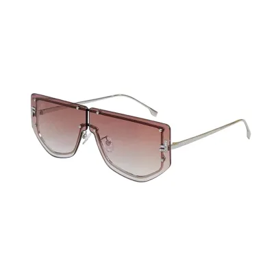 Fendi glasses gradient brown/gradient purple/gradient red/gradient green color Size 71口1-145