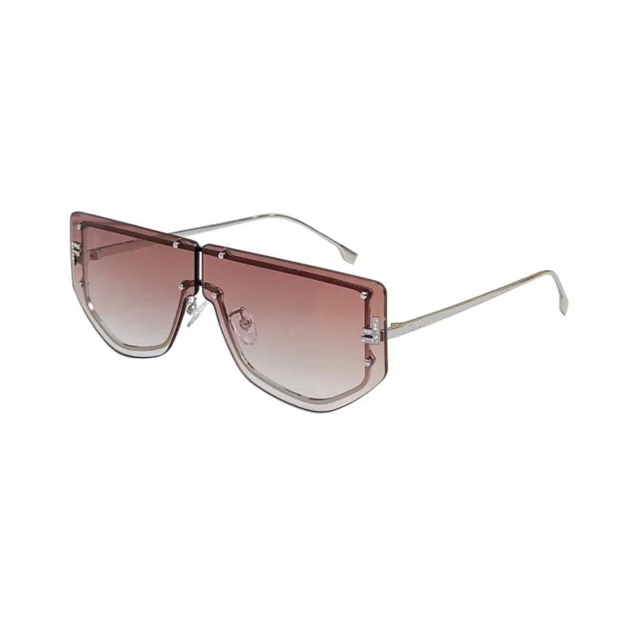 Fendi glasses gradient brown/gradient purple/gradient red/gradient green color Size 71口1-145