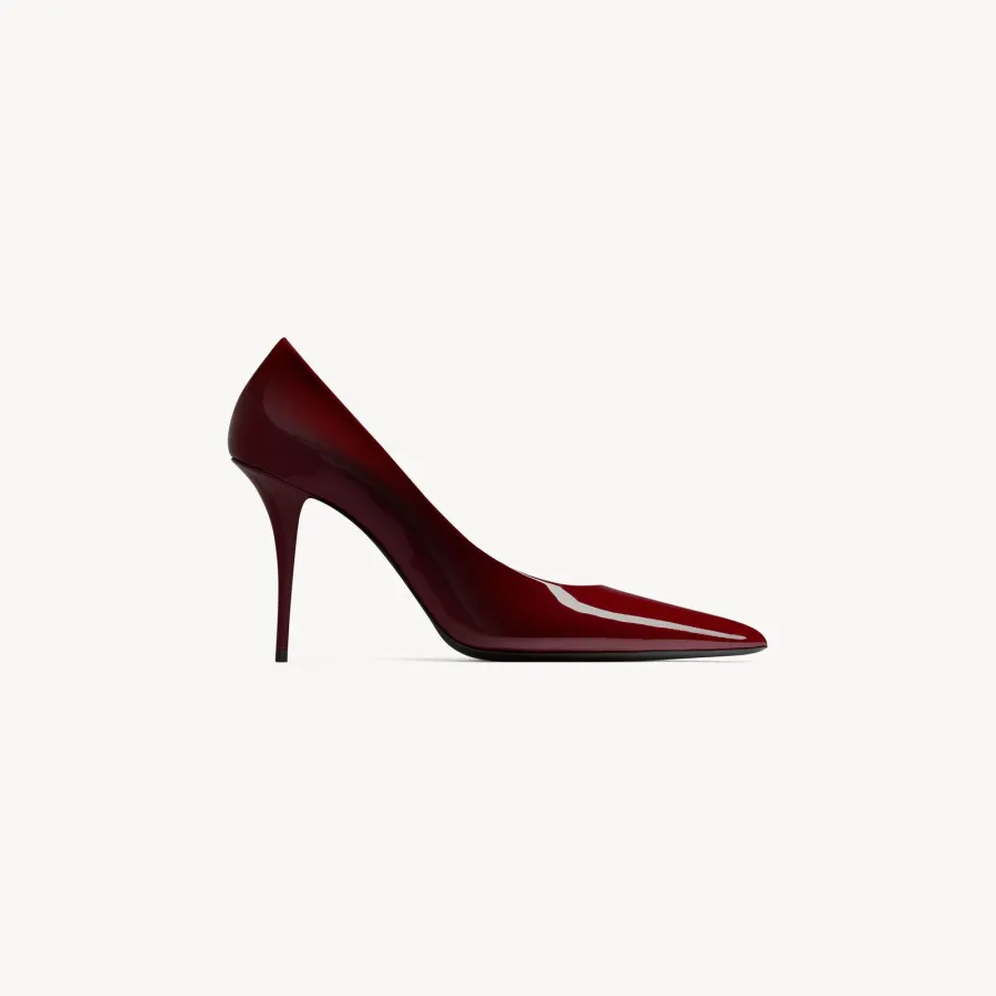 Yves Saint Laurent Red patent heels