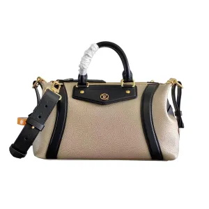 Louis Vuitton Biker PM Grey Lambskin Leather Gold Hardware