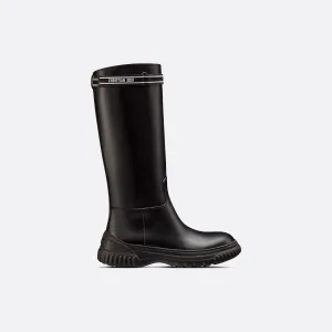 Dior black long boots