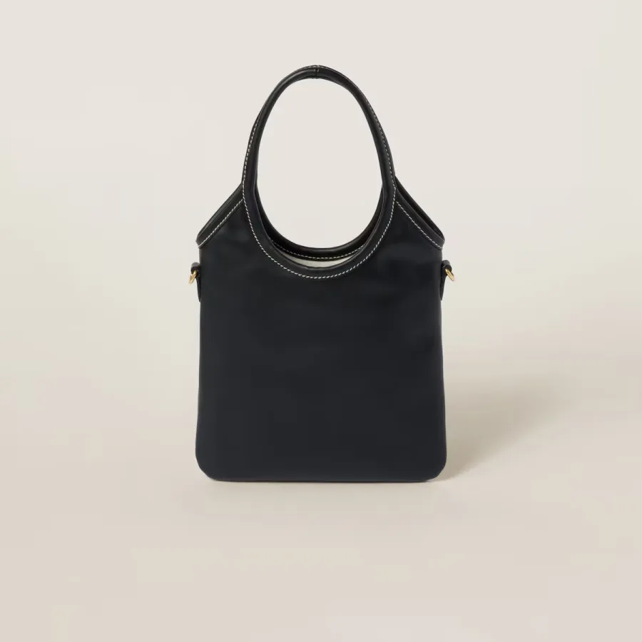 Miu Miu Calfskin Leather Black Top-Handle Bags