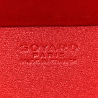 Goyard Mini Minaudiere Trunk Bag Black Goyardine Canvas