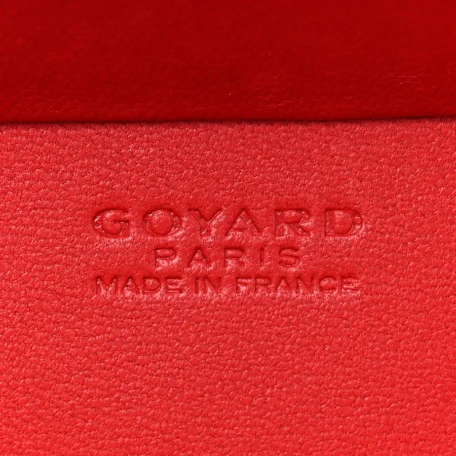 Goyard Mini Minaudiere Trunk Bag Black Goyardine Canvas