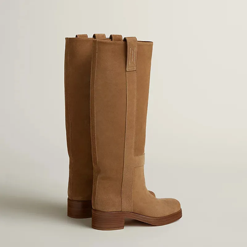 HERMES Horse Brown  boots