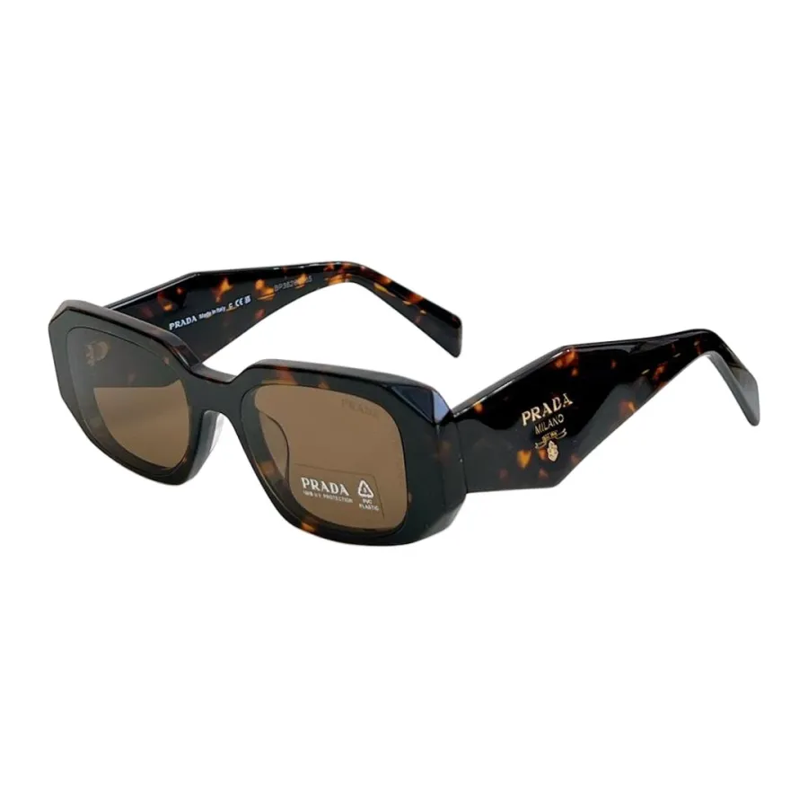 Prada square frame glasses pink/white/ivory/purple/black/grey/leopard/yellow color Size 51-20-145