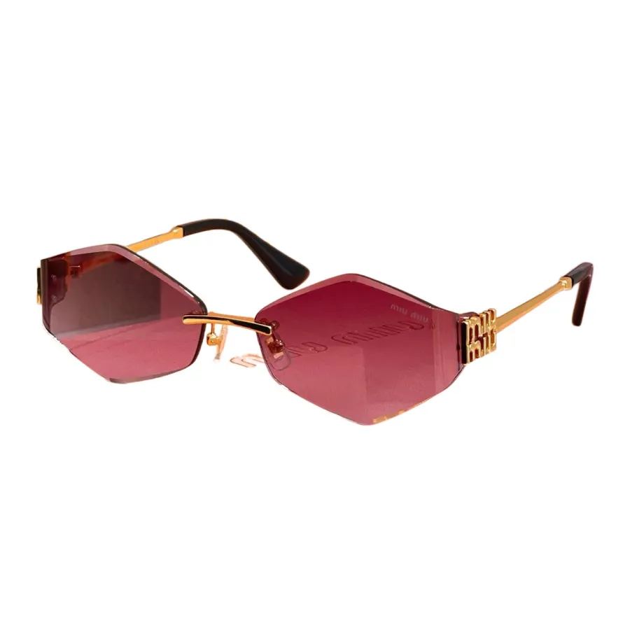 Miu Miu glasses red/purple/pink/brown/purple orange color Size 61口17-128