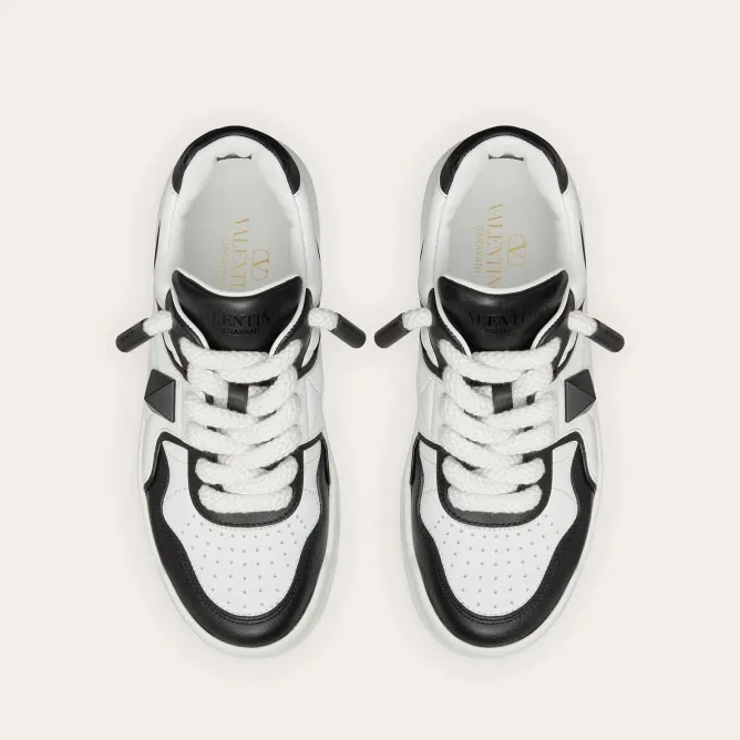 VALENTINO ONE STUD XL Women's sheepskin sneakers