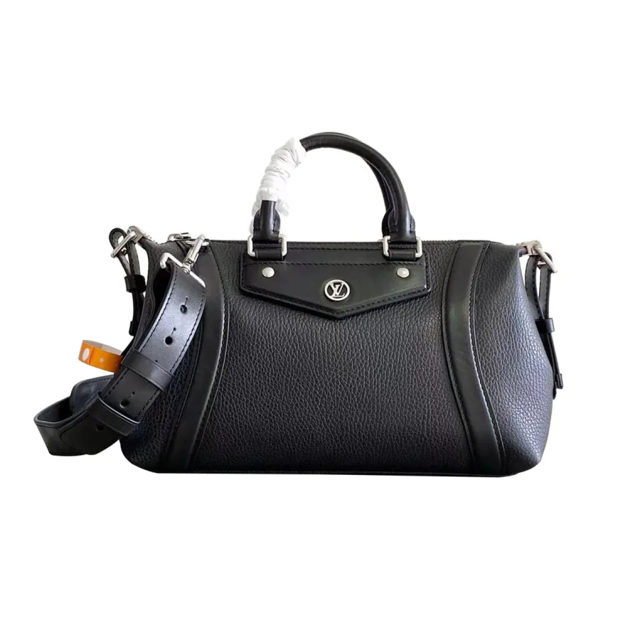 Louis Vuitton Biker PM Black Lambskin Leather Silver Hardware